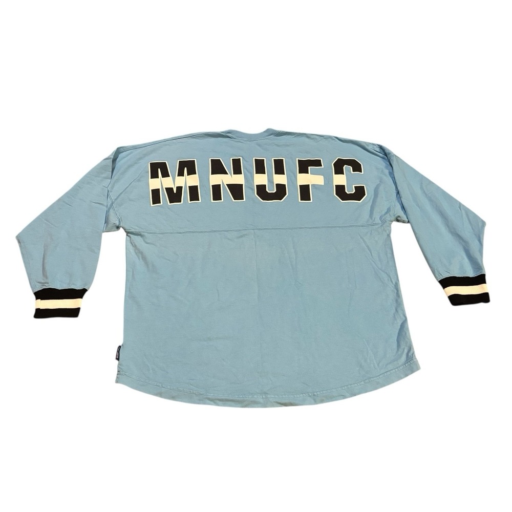 Minnesota United FC‎ Fanatics Cuffed Spirit Jersey Light Blue Women's Medium - Picture 4 of 8